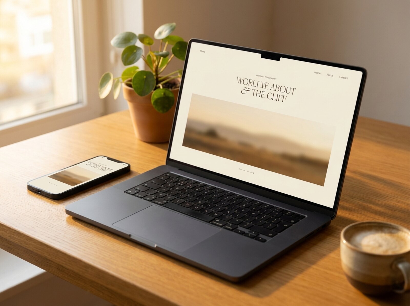 Handgebautes, modernes Webdesign für ein Unternehmen aus Göttingen